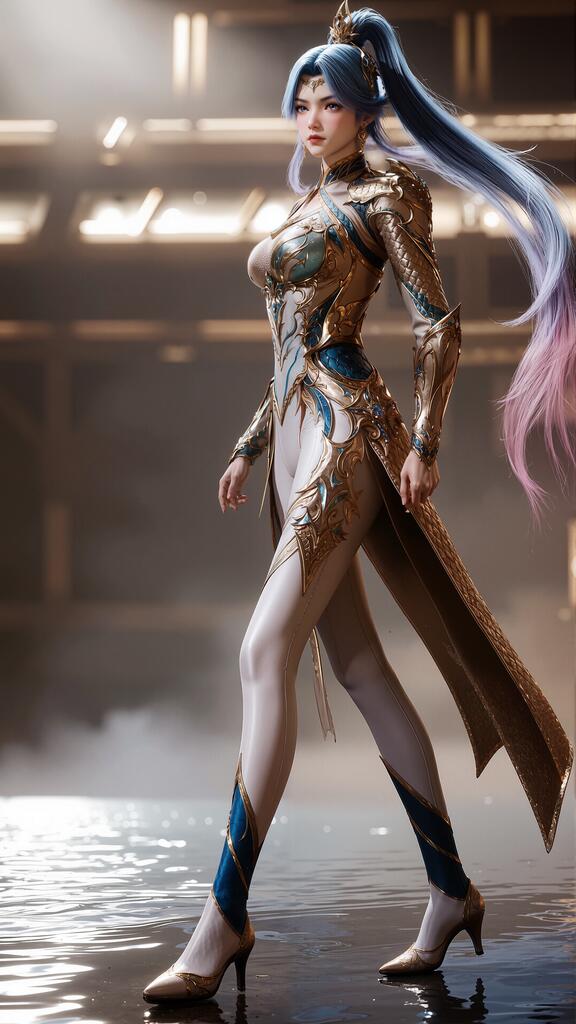 绝世唐门-王秋儿 - AI美女写真