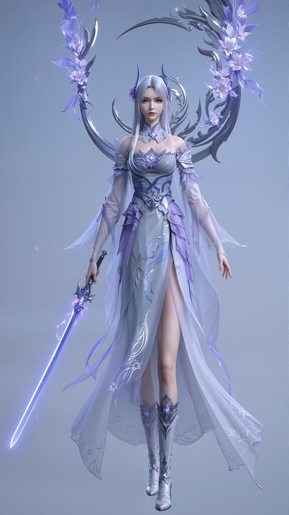 斗破苍穹-小医仙 - AI美女写真