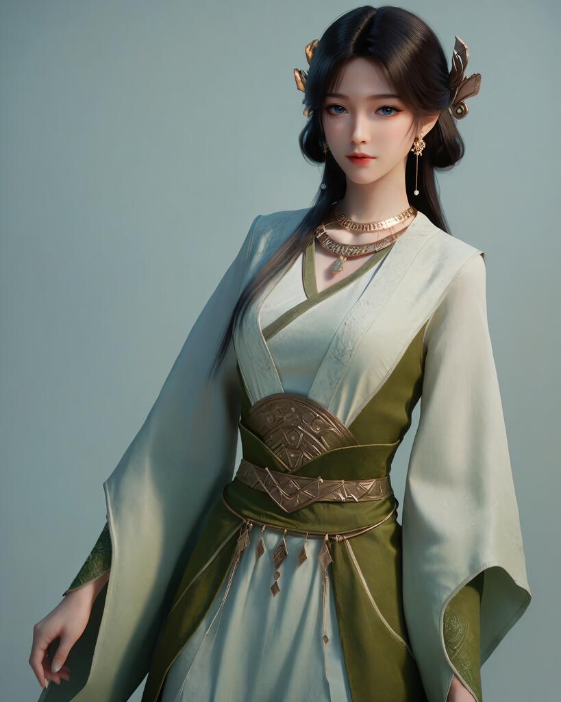 凡人修仙-梅凝 - AI美女写真