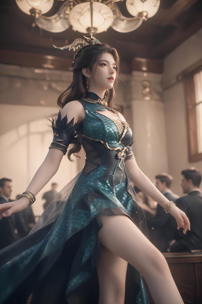 长生界-刘月 - AI美女写真