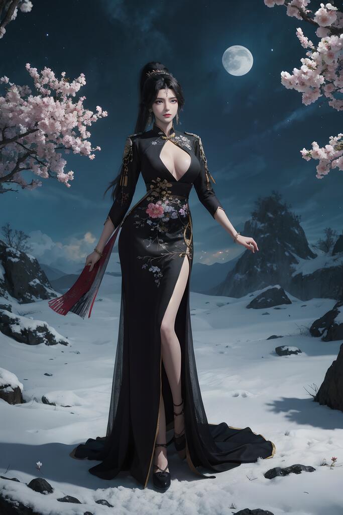 仙逆-周紫虹 - AI美女写真