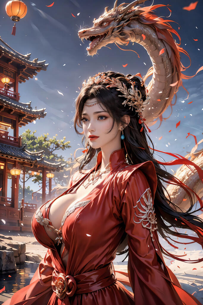 斗破苍穹-云韵 - AI美女写真