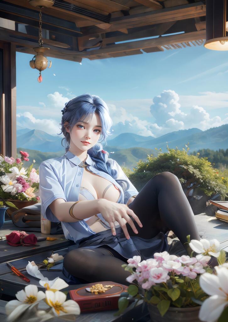 遮天-姬紫月 - AI美女写真