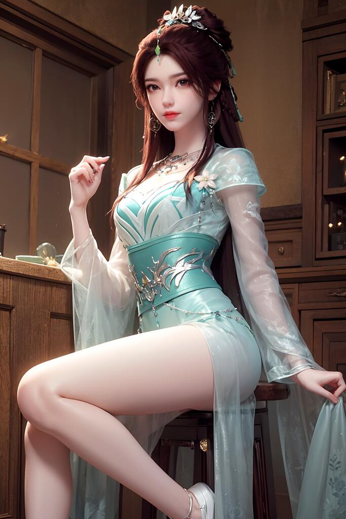 完美世界-叶倾仙 - AI美女写真