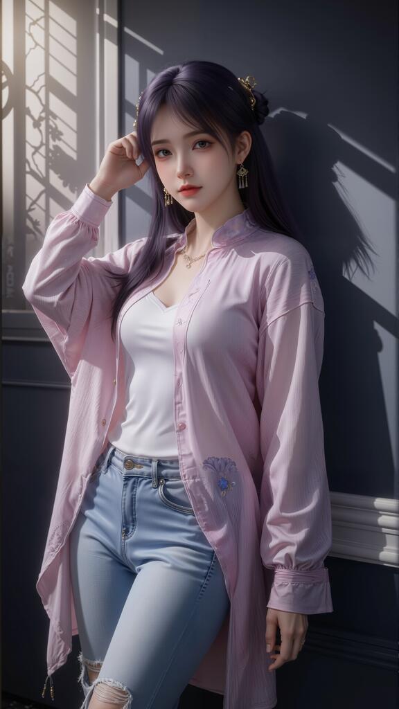 遮天-姬紫月 - AI美女写真