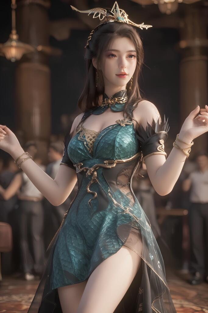 长生界-刘月 - AI美女写真