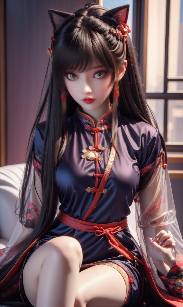 雄兵连-阿狸 - AI美女写真