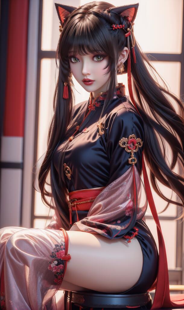 雄兵连-阿狸 - AI美女写真