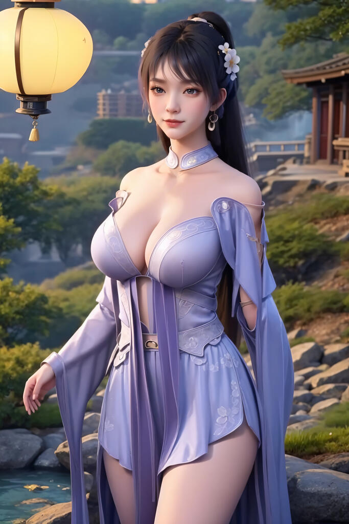 遮天-姬紫月 - AI美女写真