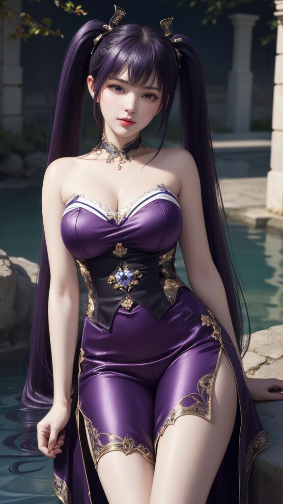 斗破苍穹-紫妍 - AI美女写真