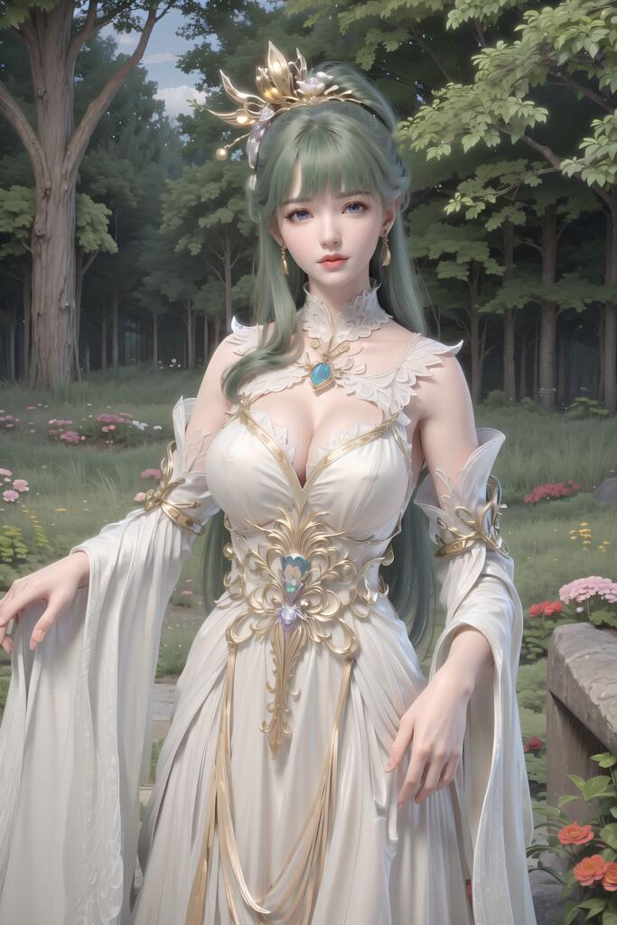 完美世界-芙蕖 - AI美女写真