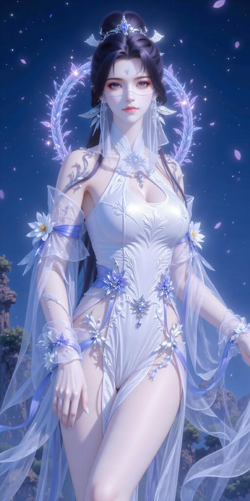 武动乾坤-绫清竹 - AI美女写真