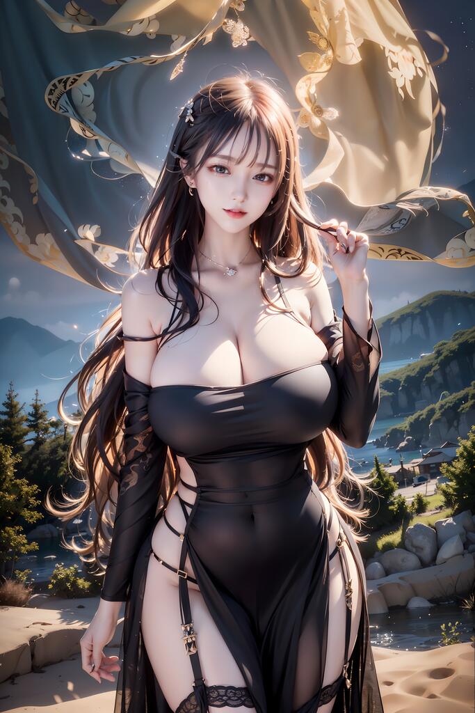 丰满美女 - AI美女写真