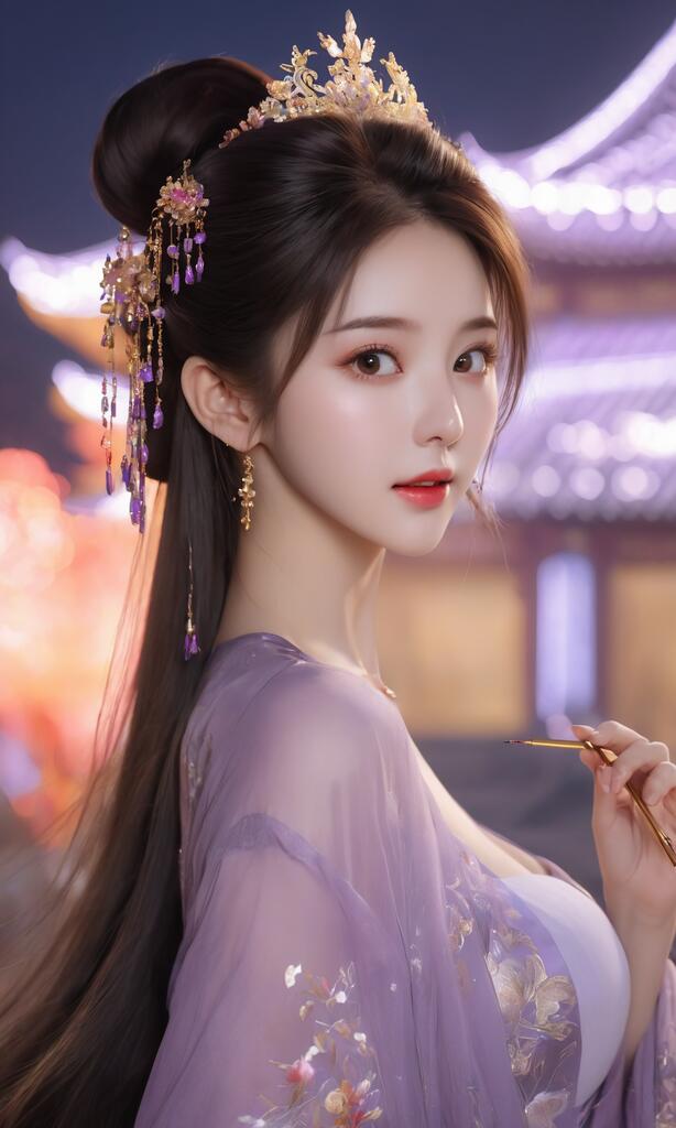 古风写实 - AI美女写真