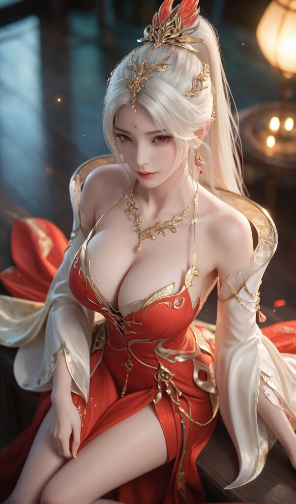 完美世界-火灵儿 - AI美女写真