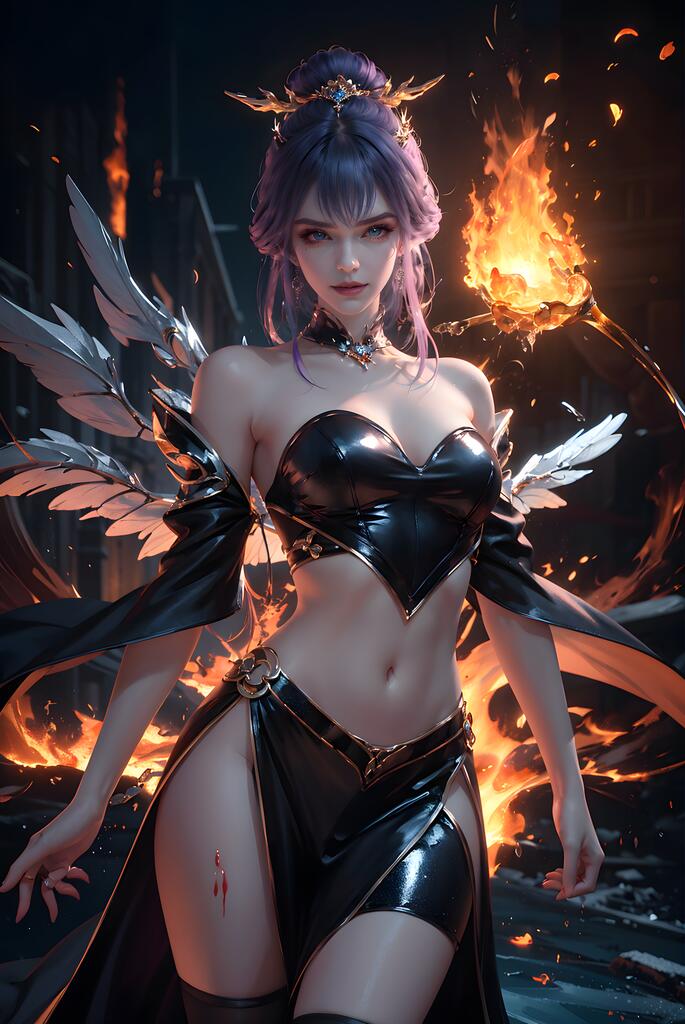 国漫女神 - AI美女写真