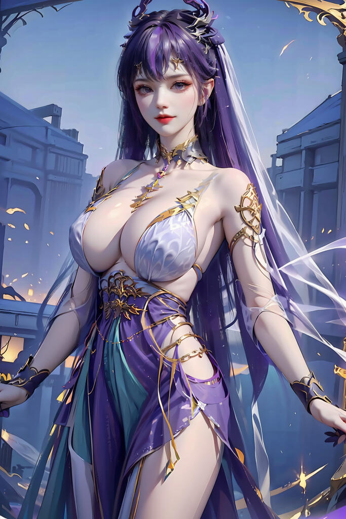 斗破苍穹-紫妍 - AI美女写真