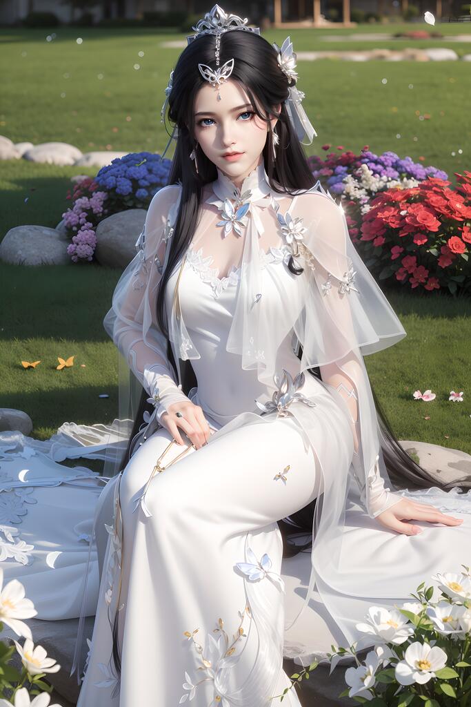 天龙八部-王语嫣 - AI美女写真