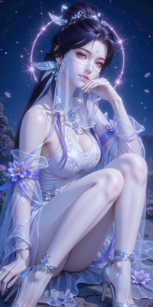 武动乾坤-绫清竹 - AI美女写真