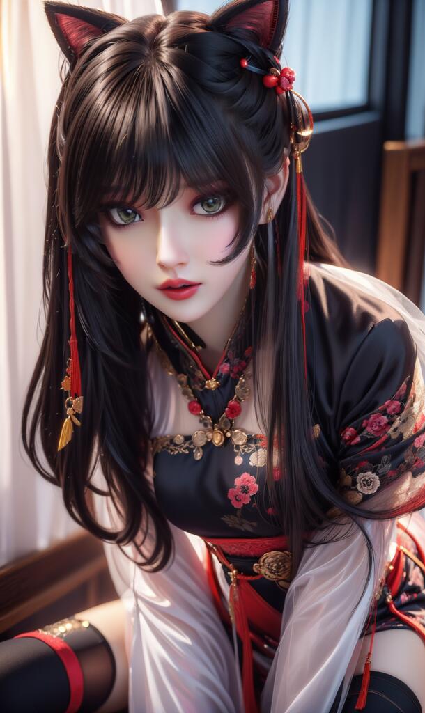 雄兵连-阿狸 - AI美女写真