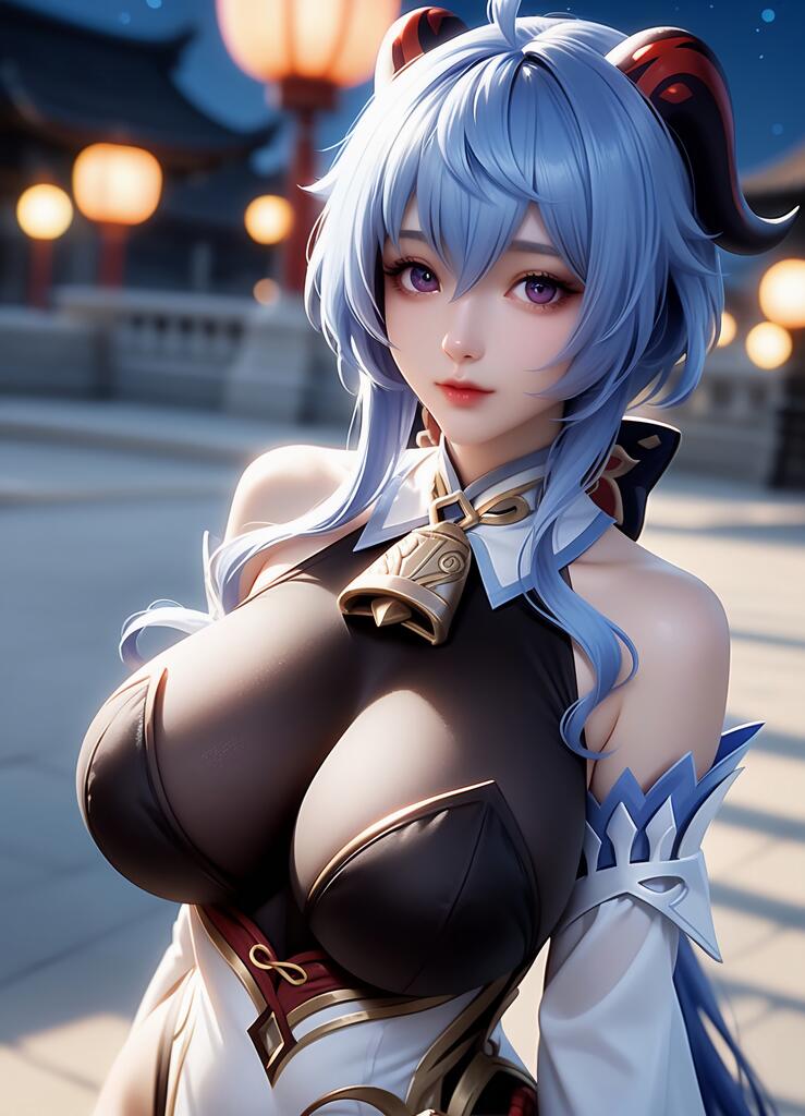 原神-甘雨 - AI美女写真