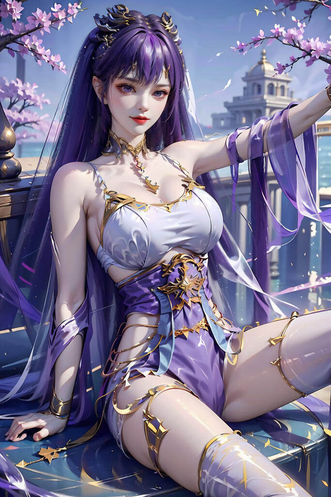 斗破苍穹-紫妍 - AI美女写真