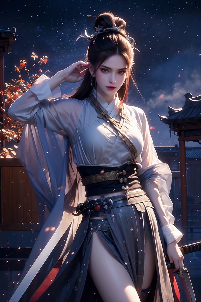 画江湖不良人-将臣  - AI美女写真