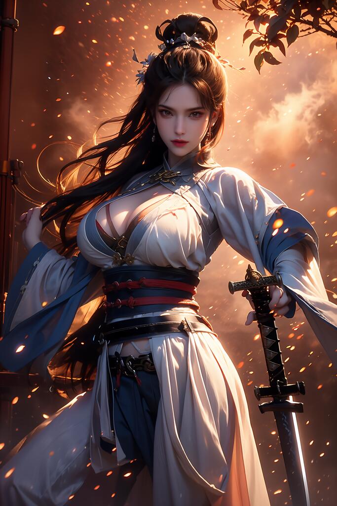 画江湖不良人-将臣  - AI美女写真