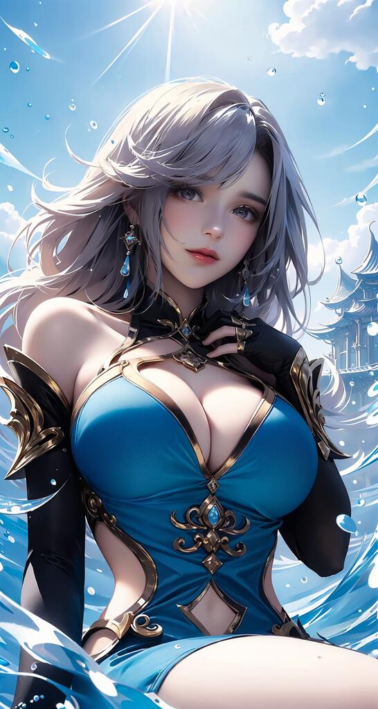 原神-申鹤 - AI美女写真