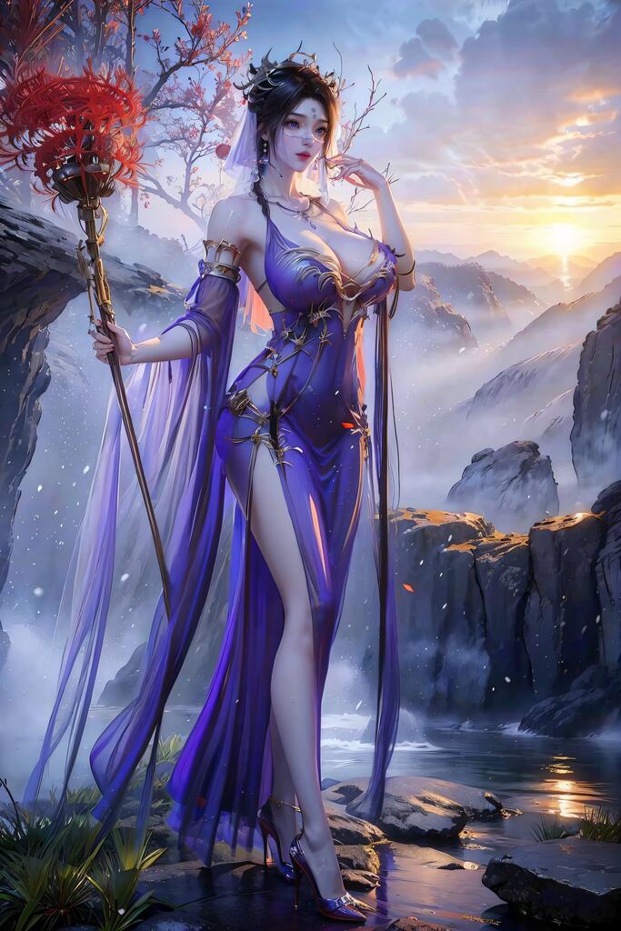 凡人修仙传-紫灵 - AI美女写真
