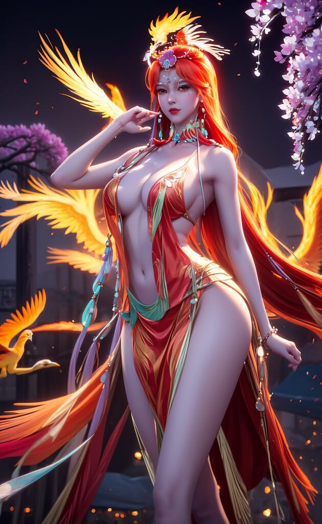 沧元图-柳七月 - AI美女写真