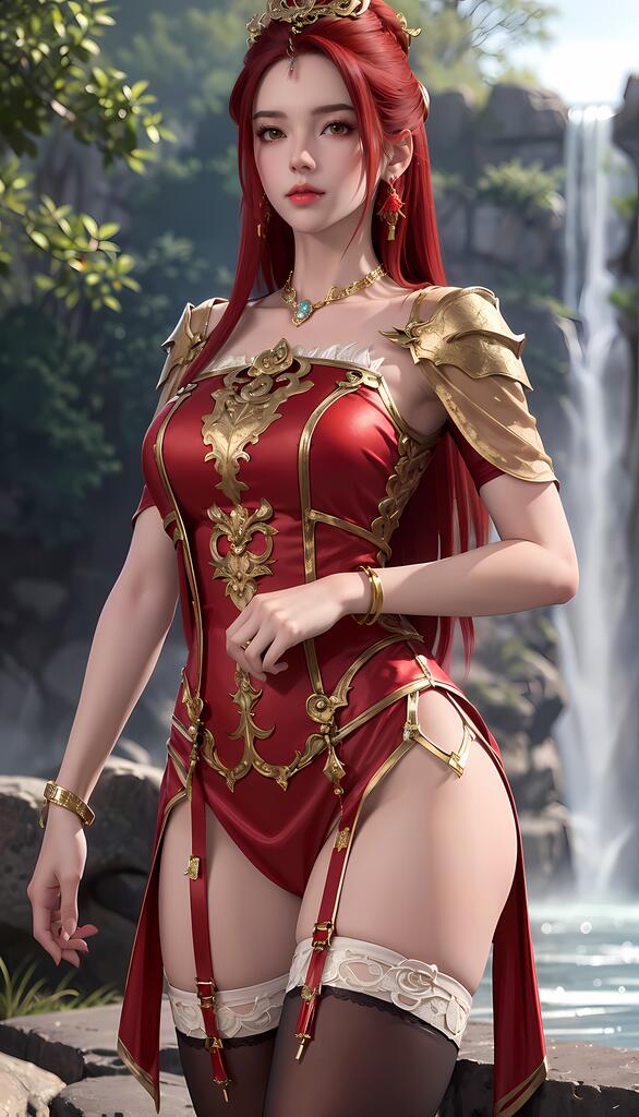 完美世界-曼珠沙华 - AI美女写真