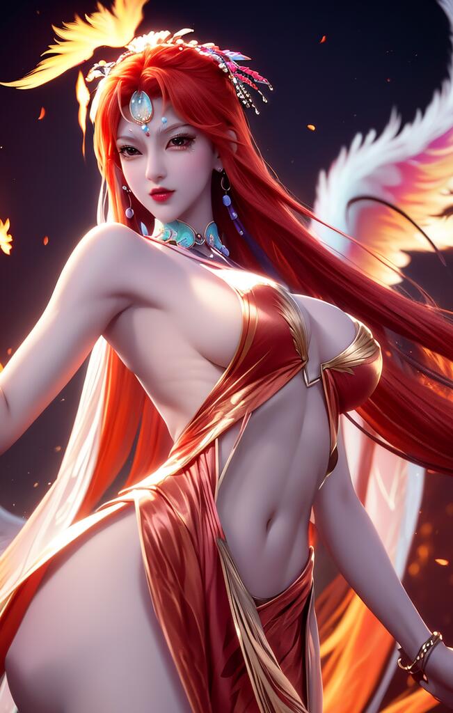 沧元图-柳七月 - AI美女写真