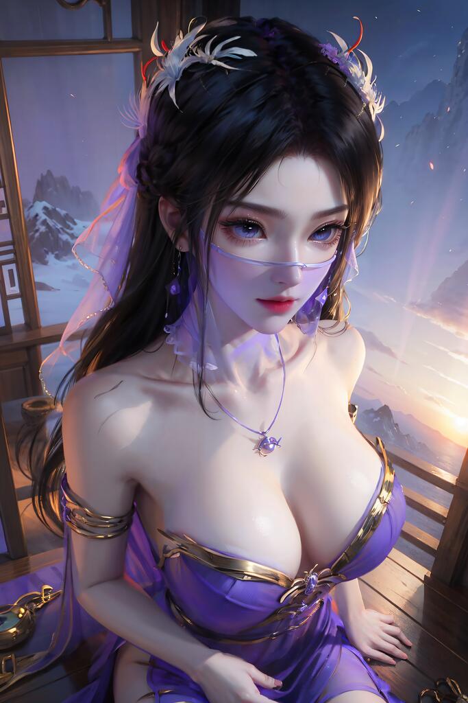 凡人修仙传-紫灵 - AI美女写真