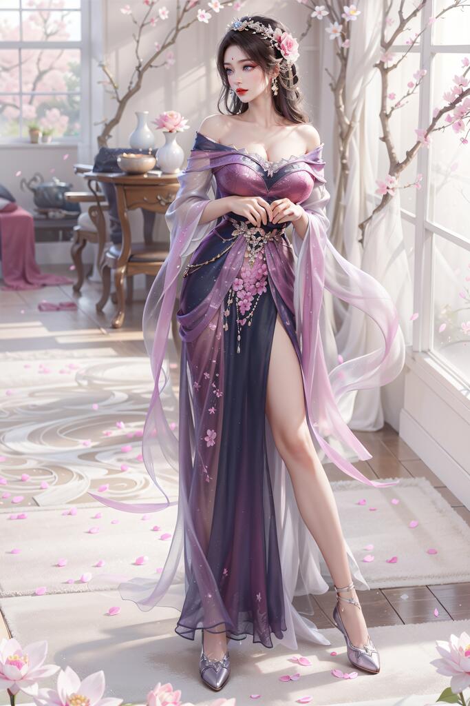 完美世界-月婵 - AI美女写真