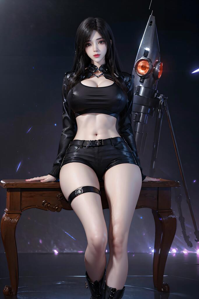 雄兵连-凉冰 - AI美女写真