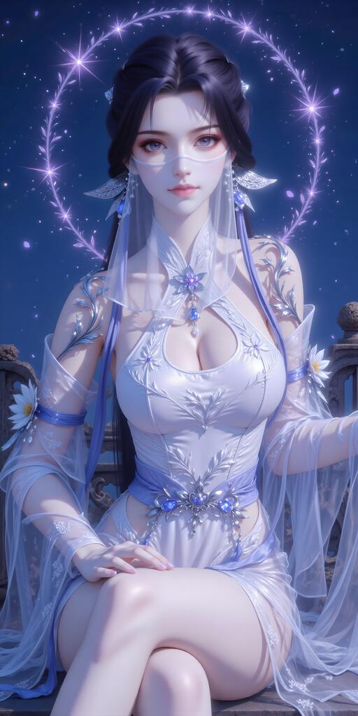 武动乾坤-绫清竹 - AI美女写真