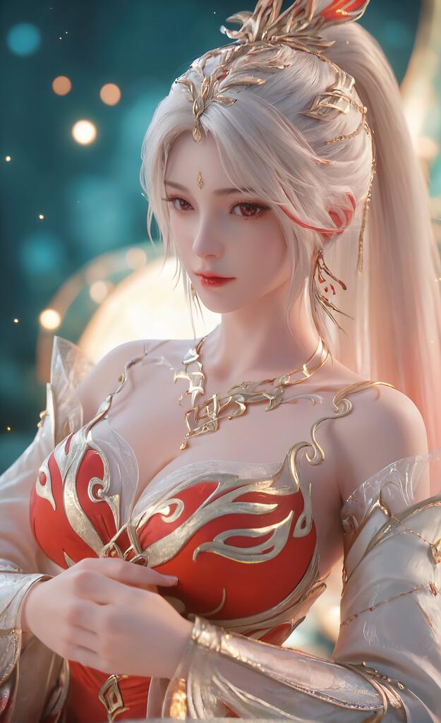 完美世界-火灵儿 - AI美女写真