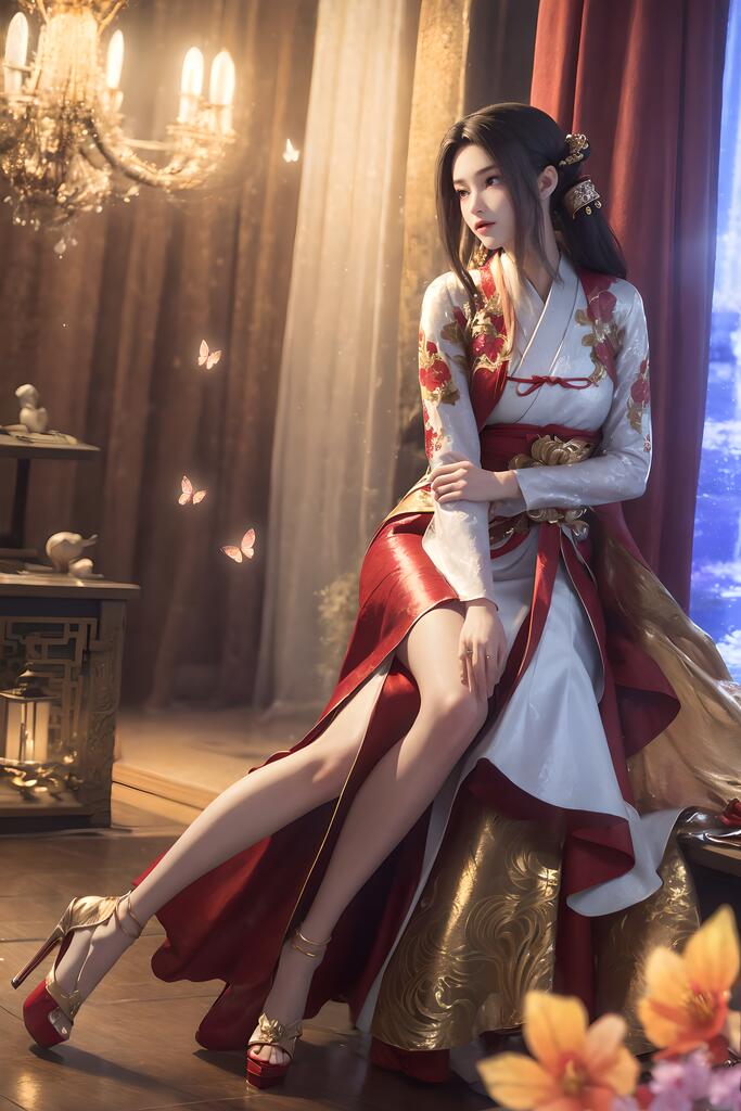 完美世界-秦怡宁 - AI美女写真