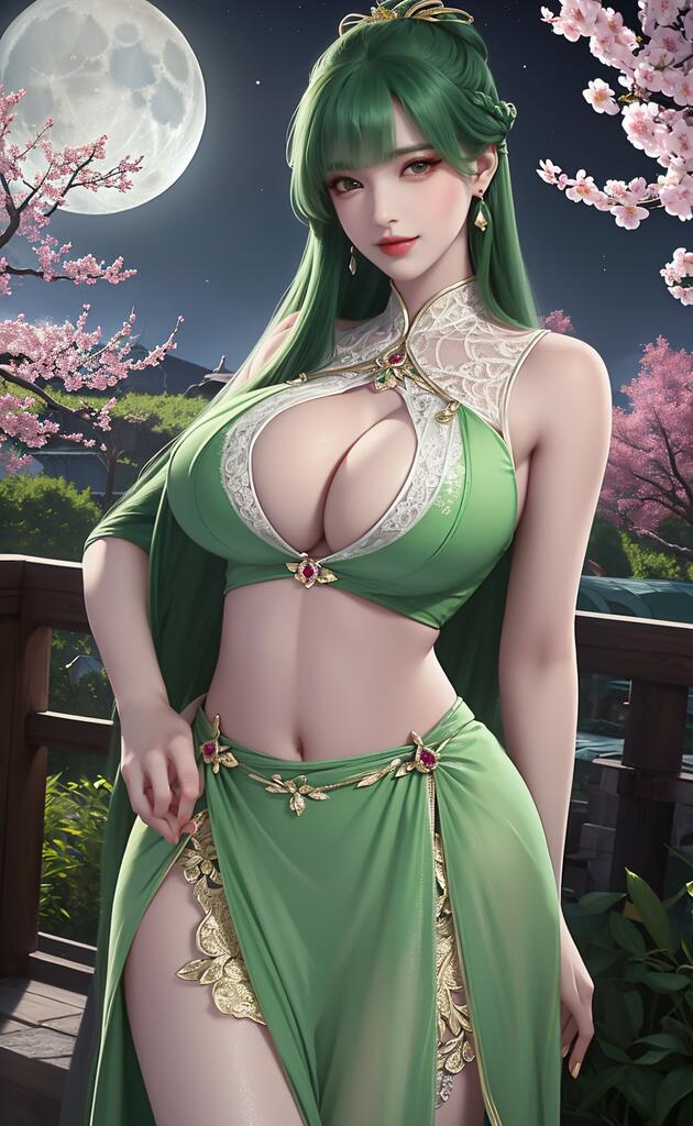 完美世界-芙蕖 - AI美女写真