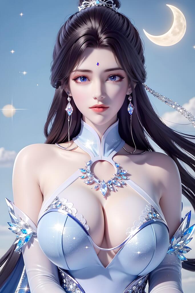 完美世界-月婵 - AI美女写真