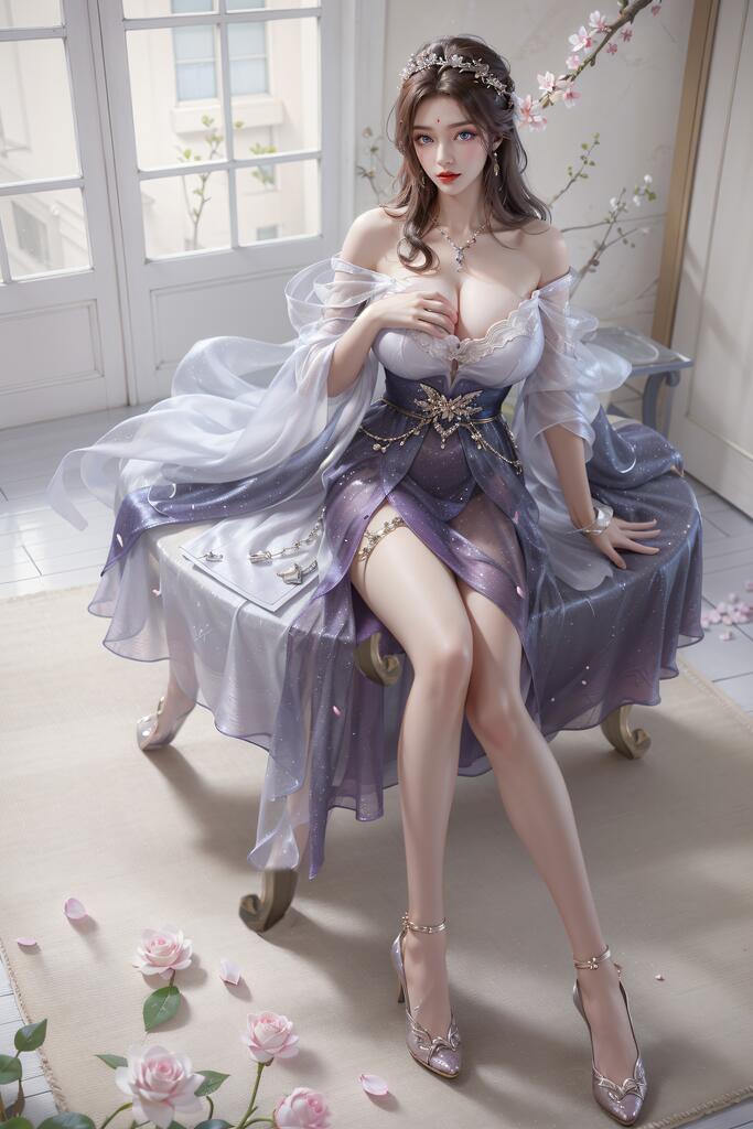 完美世界-月婵 - AI美女写真