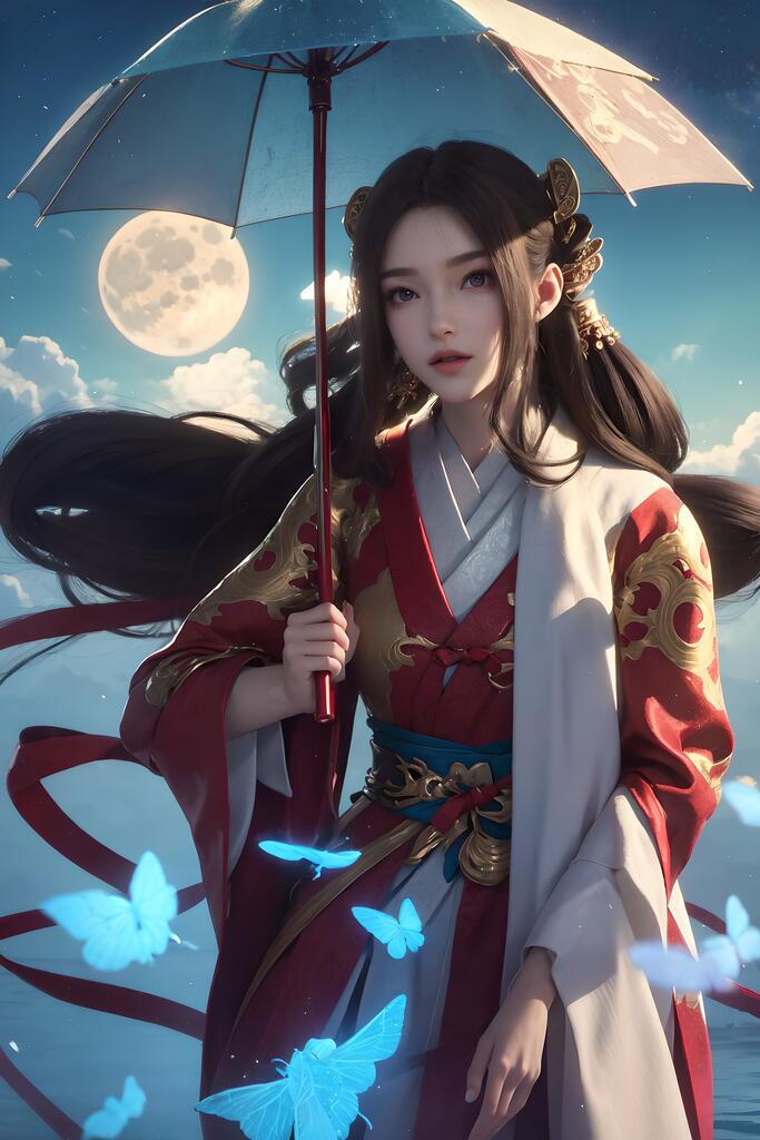 完美世界-秦怡宁 - AI美女写真