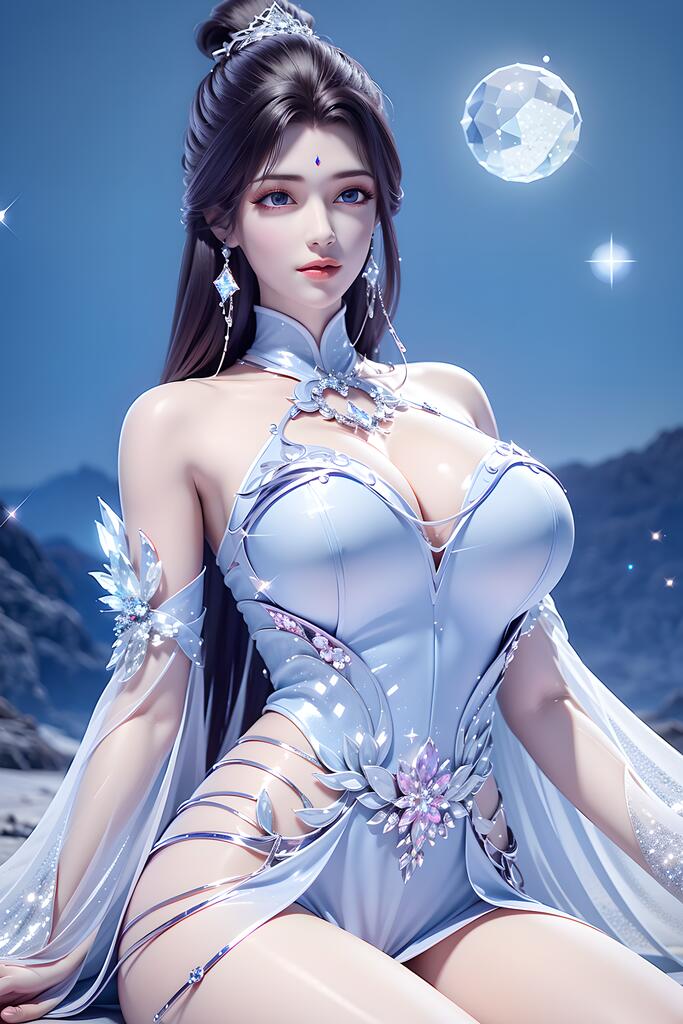 完美世界-月婵 - AI美女写真