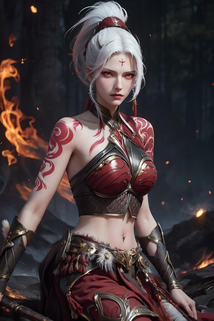 沧元图-孟仙姑 - AI美女写真