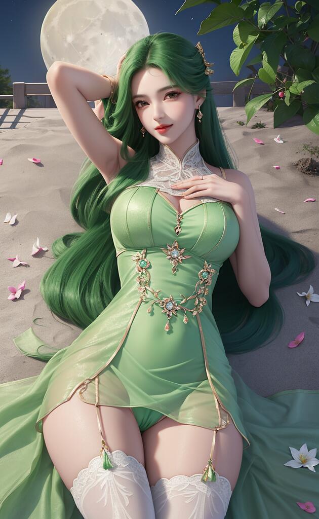 完美世界-芙蕖 - AI美女写真