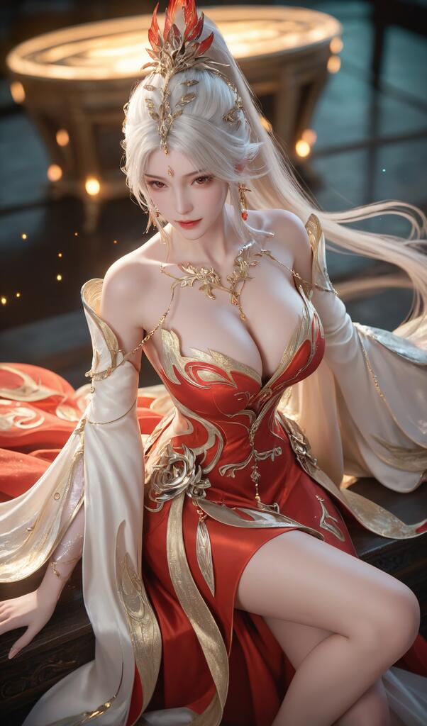 完美世界-火灵儿 - AI美女写真