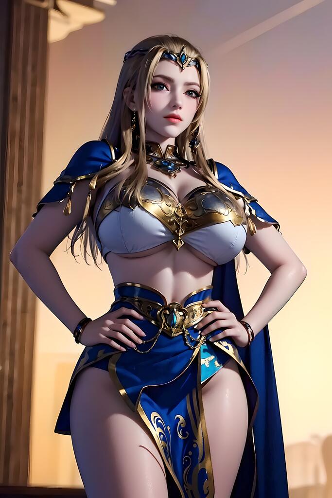 雄兵连-天使彦 - AI美女写真