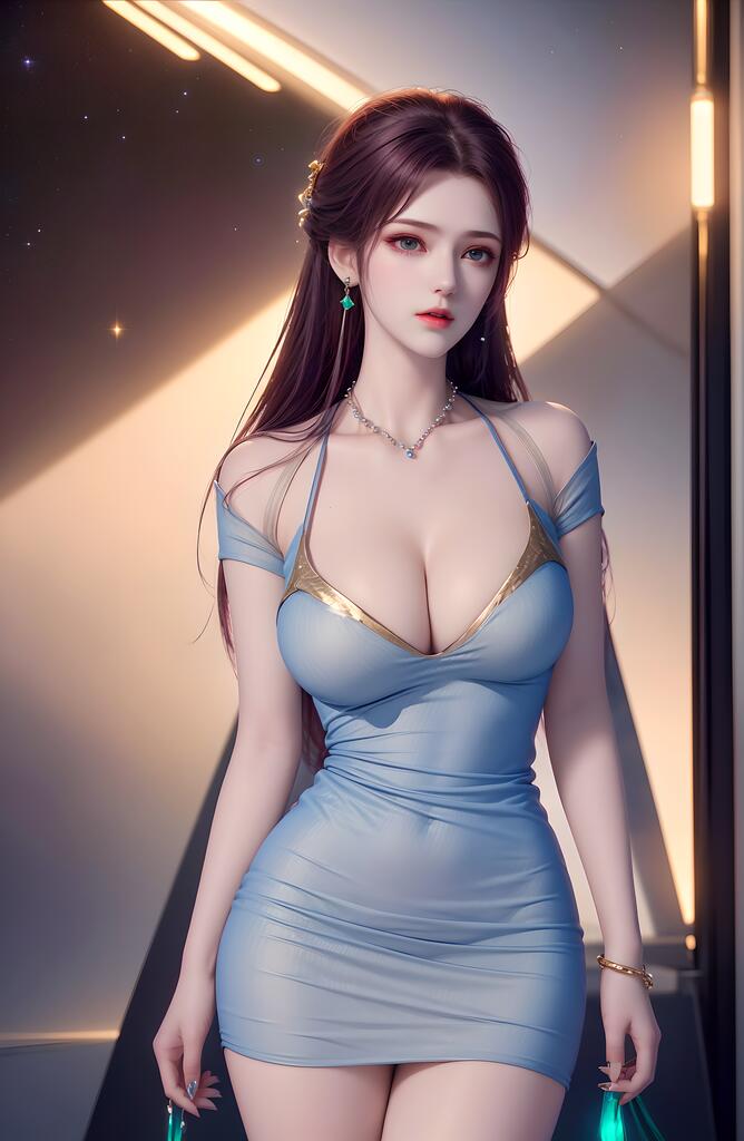 斗破苍穹-云韵(包臀短裙系列) - AI美女写真