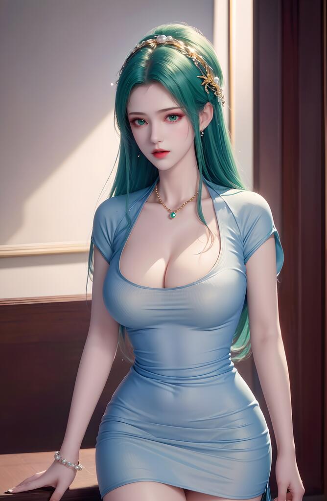 斗破苍穹-云韵(包臀短裙系列) - AI美女写真